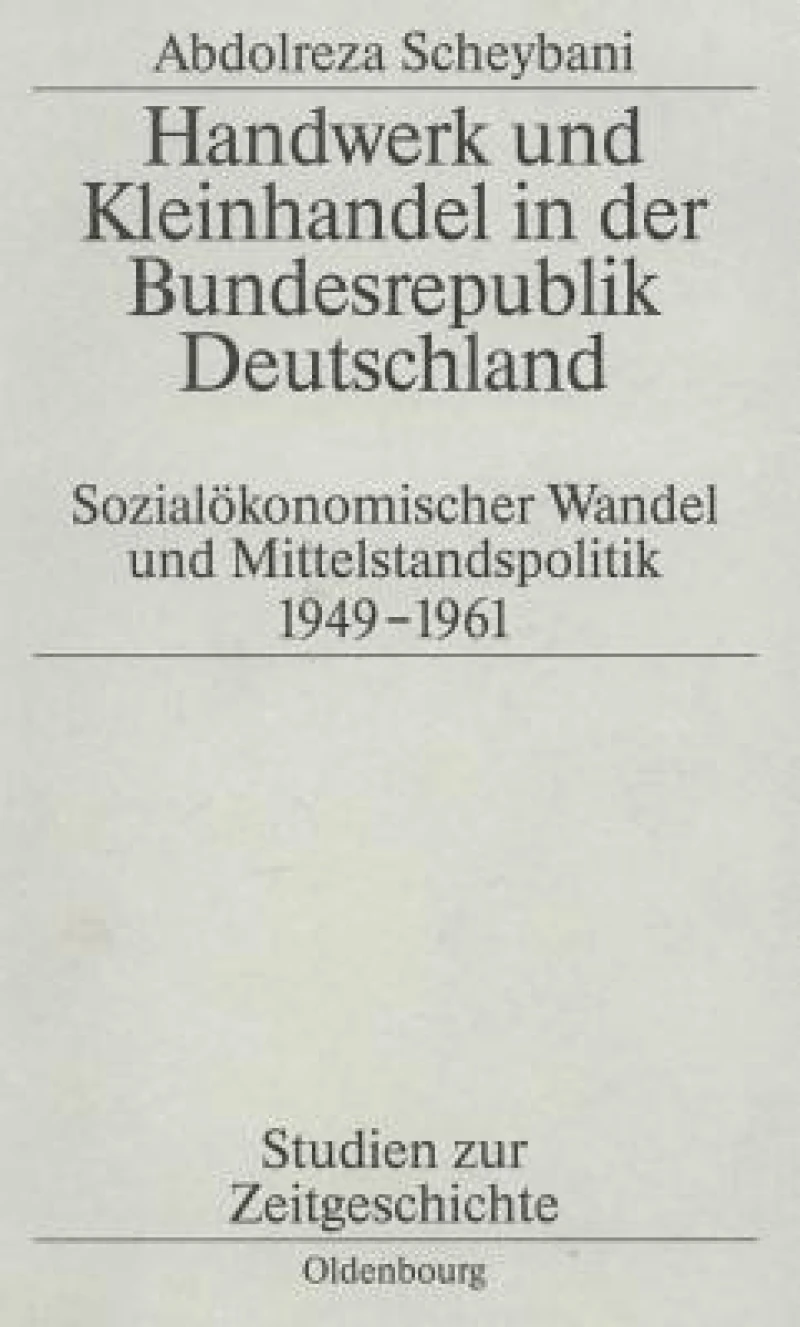 Handwerk und Kleinhandel in der Bundesrepublik Deutschland