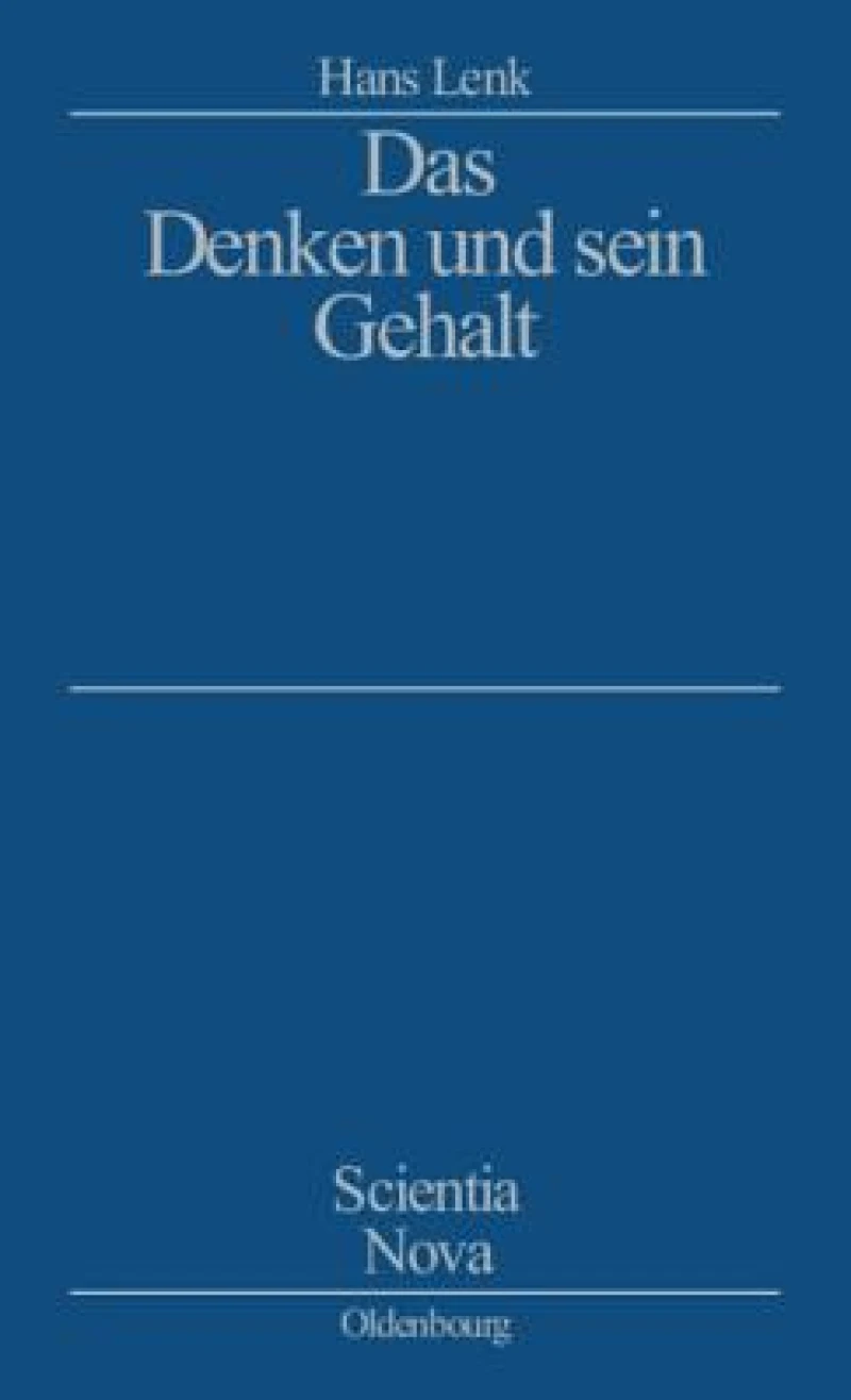 Denken und sein Gehalt