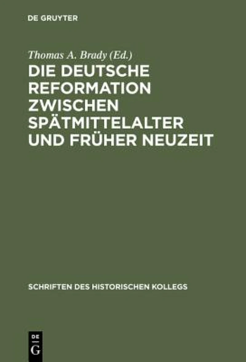 deutsche Reformation zwischen Spätmittelalter und Früher Neuzeit