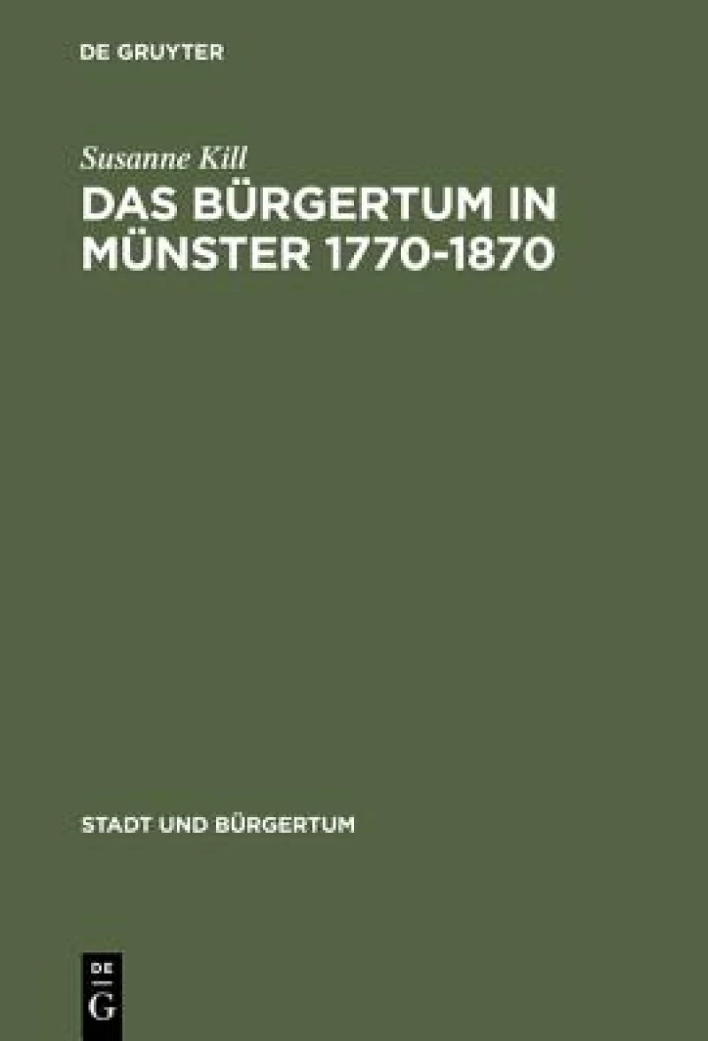Bürgertum in Münster 1770–1870