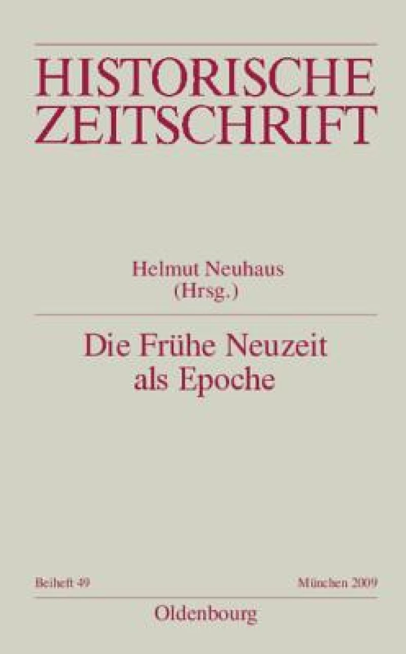 Frühe Neuzeit als Epoche