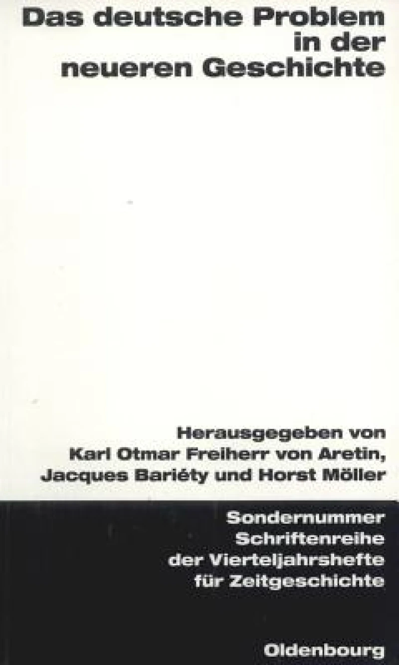 deutsche Problem in der neueren Geschichte