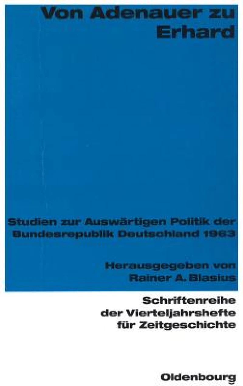 Von Adenauer zu Erhard
