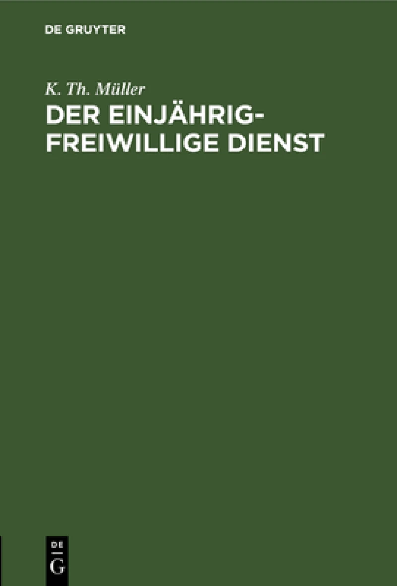 einjährig-freiwillige Dienst