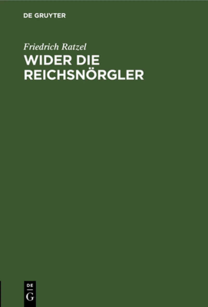 Wider die Reichsnörgler