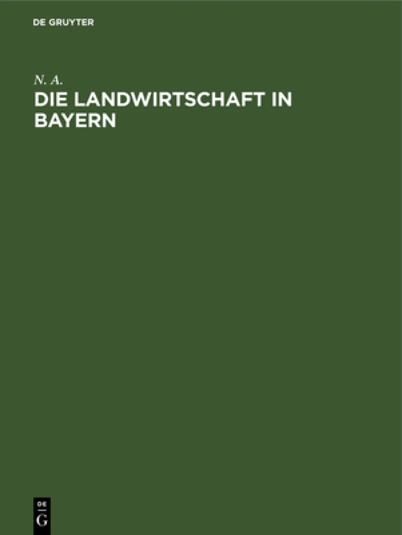 Landwirtschaft in Bayern