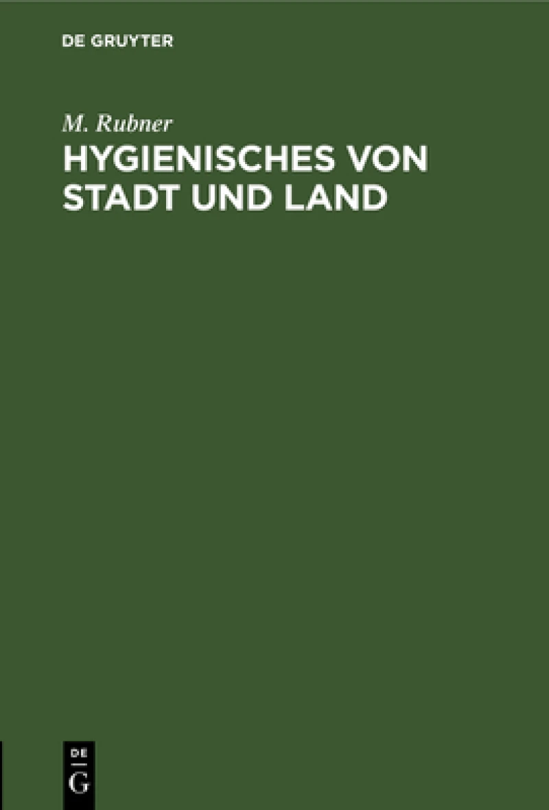 Hygienisches von Stadt und Land