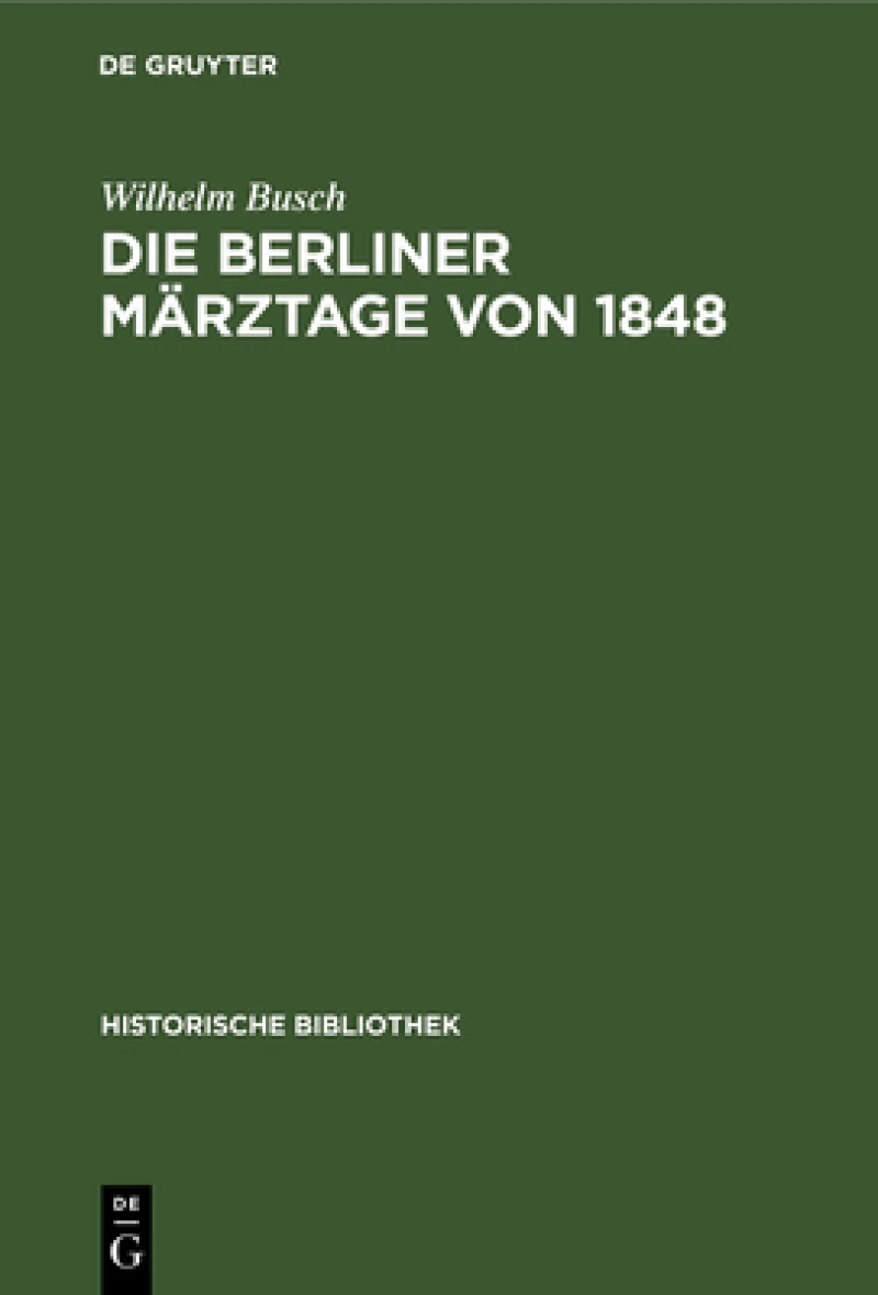 Berliner Märztage von 1848