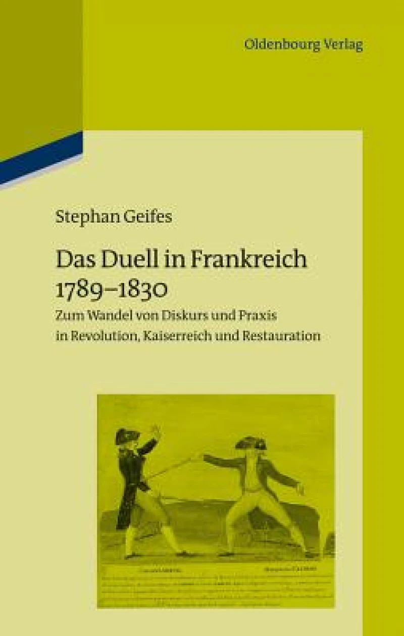 Duell in Frankreich 1789-1830