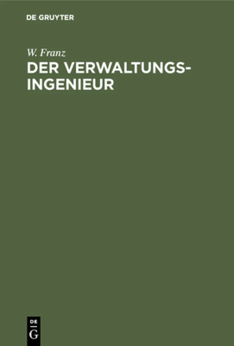 Verwaltungsingenieur