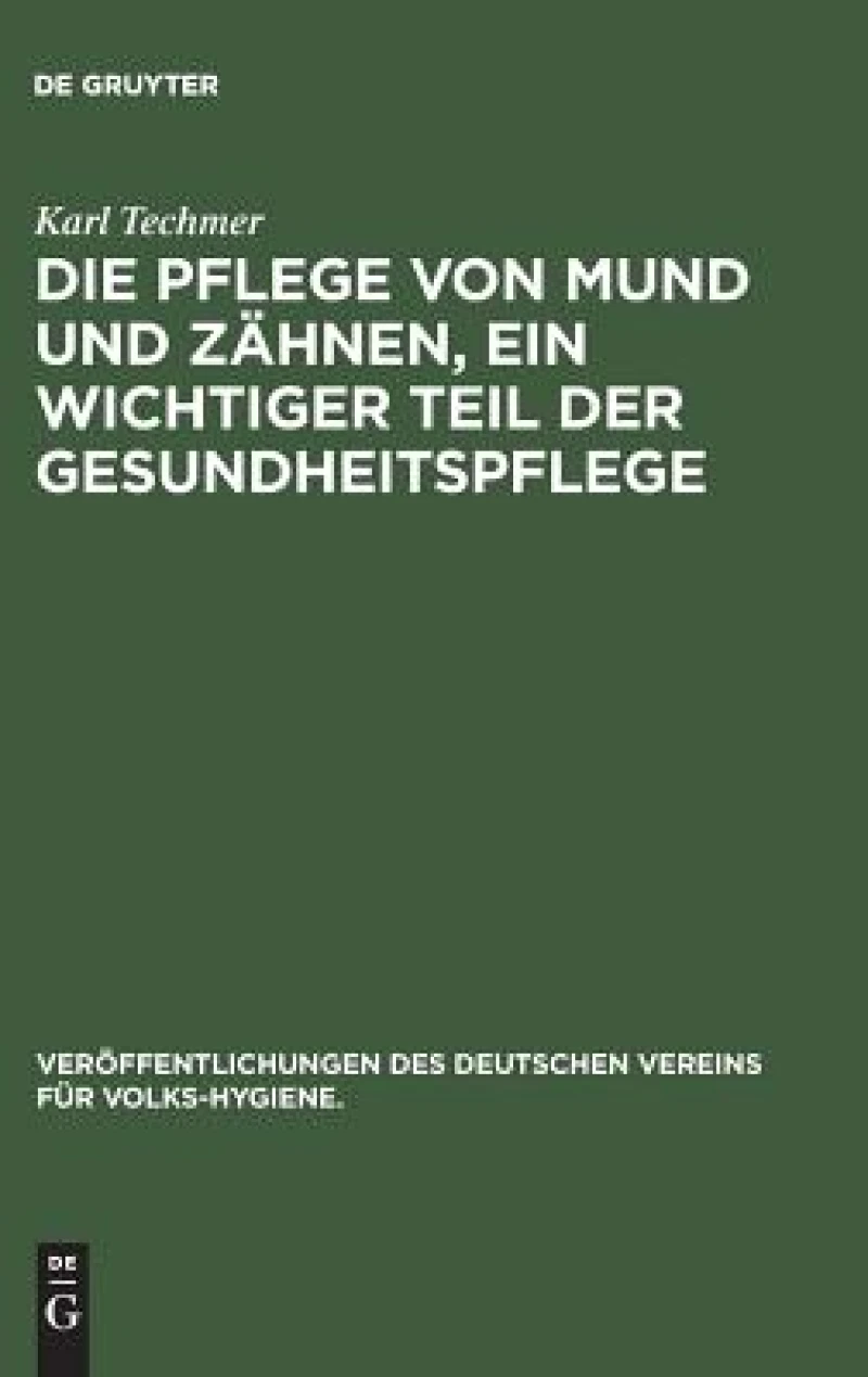 Pflege von Mund und Zähnen, ein wichtiger Teil der Gesundheitspflege