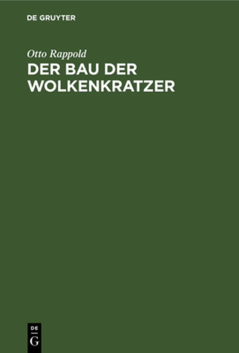 Bau der Wolkenkratzer