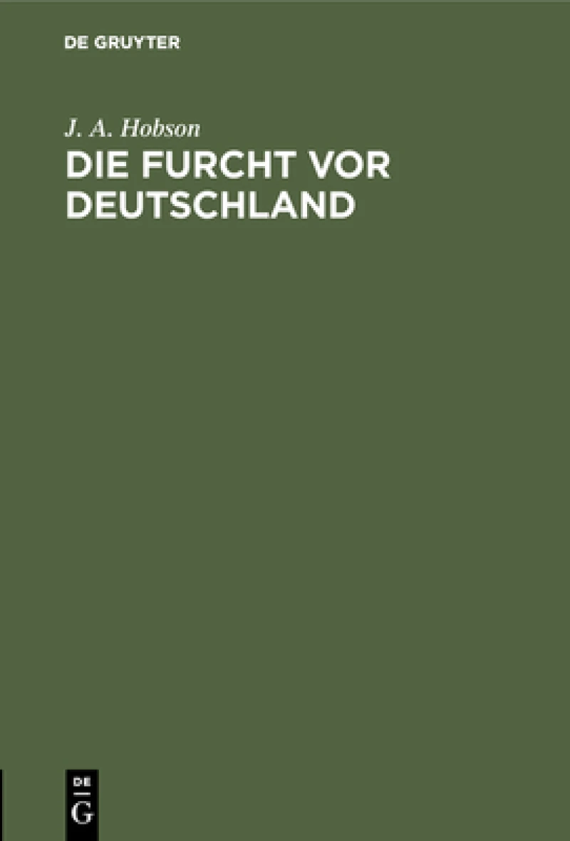 Furcht vor Deutschland