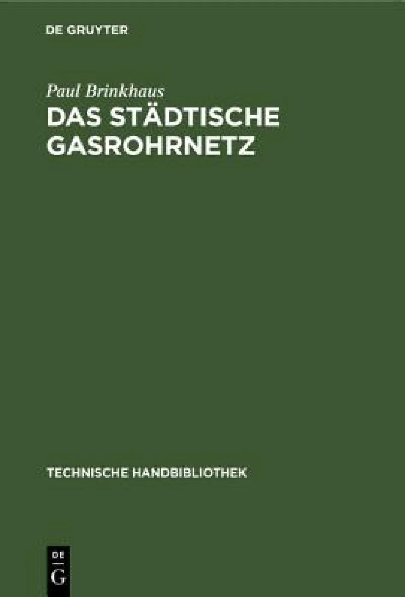 städtische Gasrohrnetz