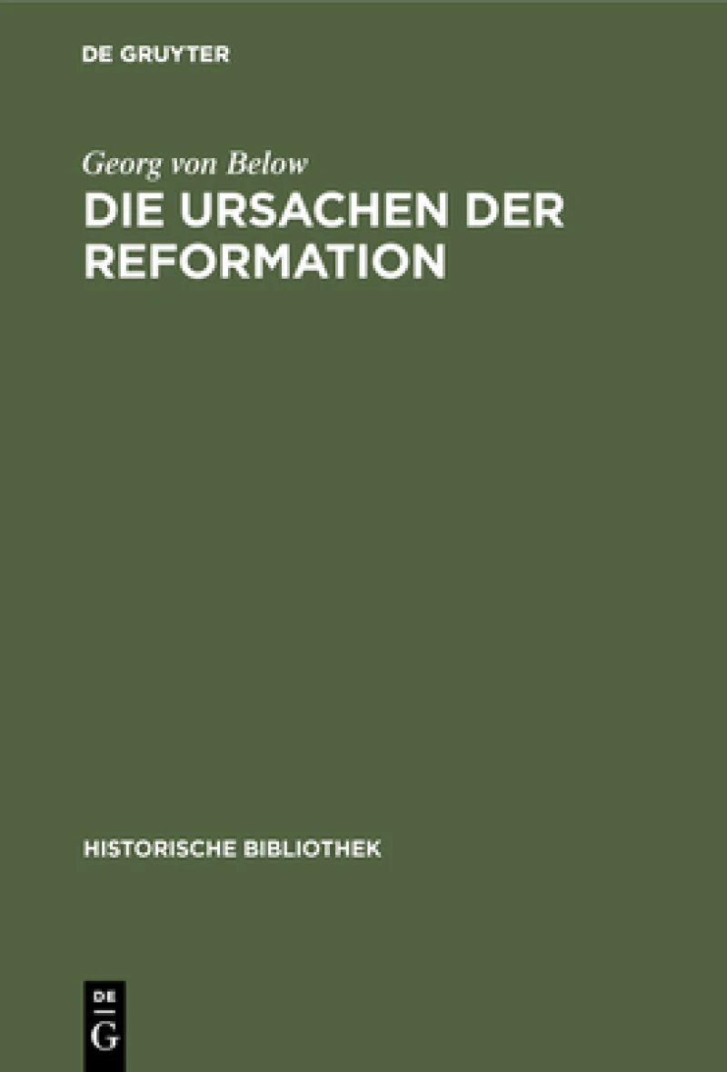 Ursachen der Reformation