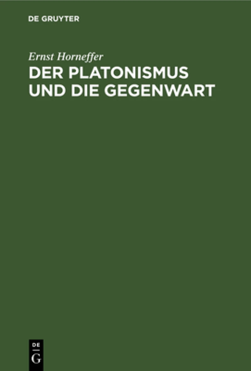 Platonismus und die Gegenwart