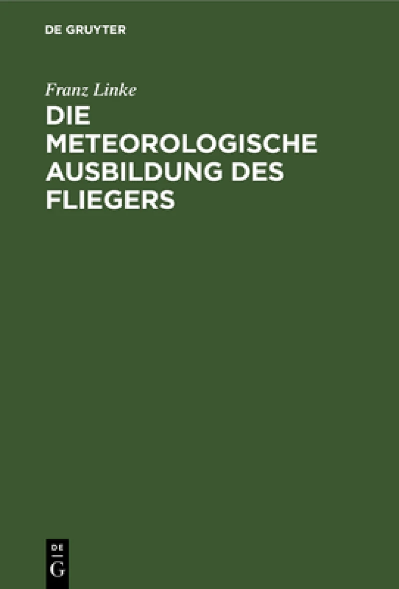 meteorologische Ausbildung des Fliegers