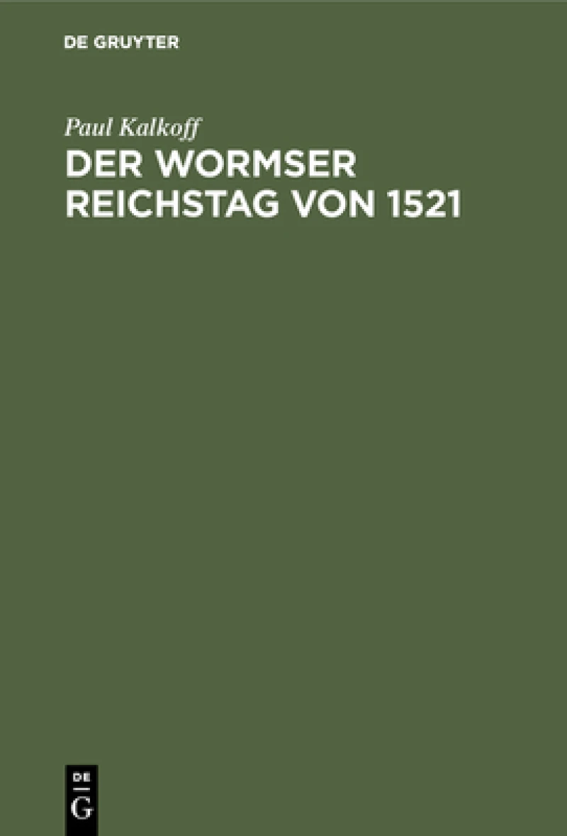 Wormser Reichstag von 1521