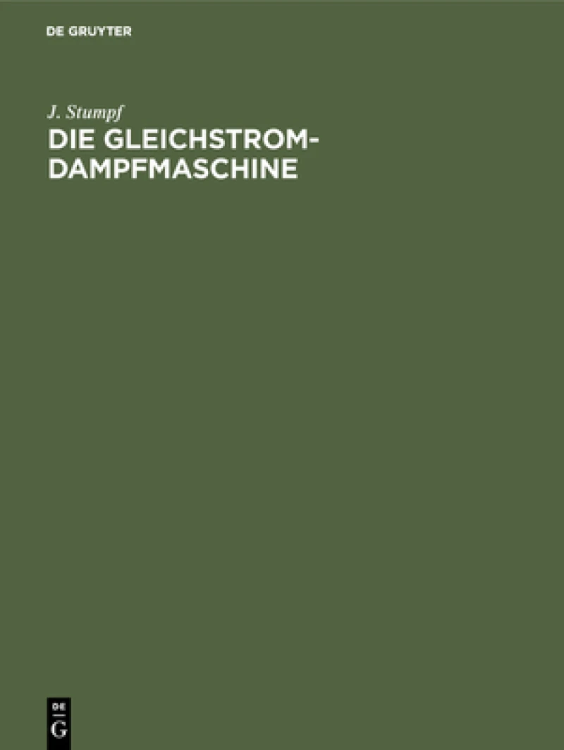 Gleichstrom-Dampfmaschine