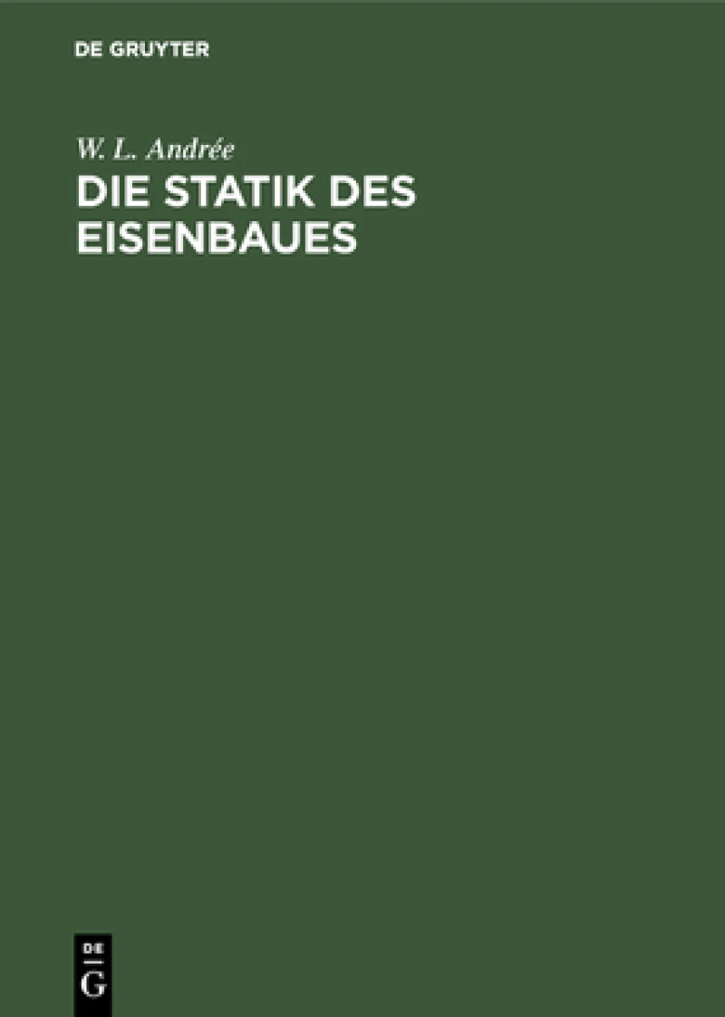 Statik des Eisenbaues