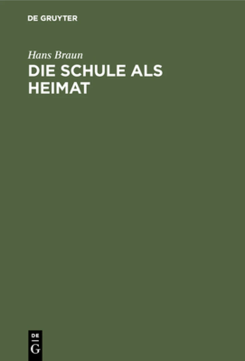 Schule als Heimat
