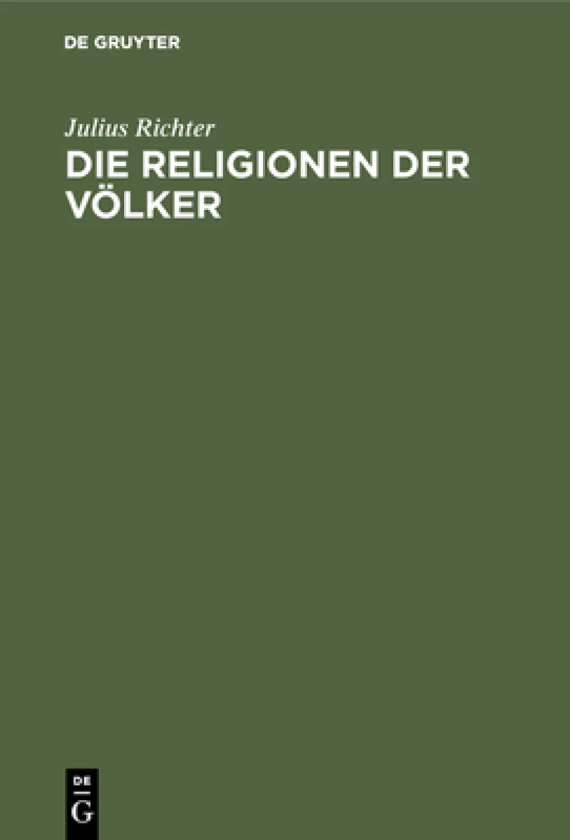 Religionen der Völker