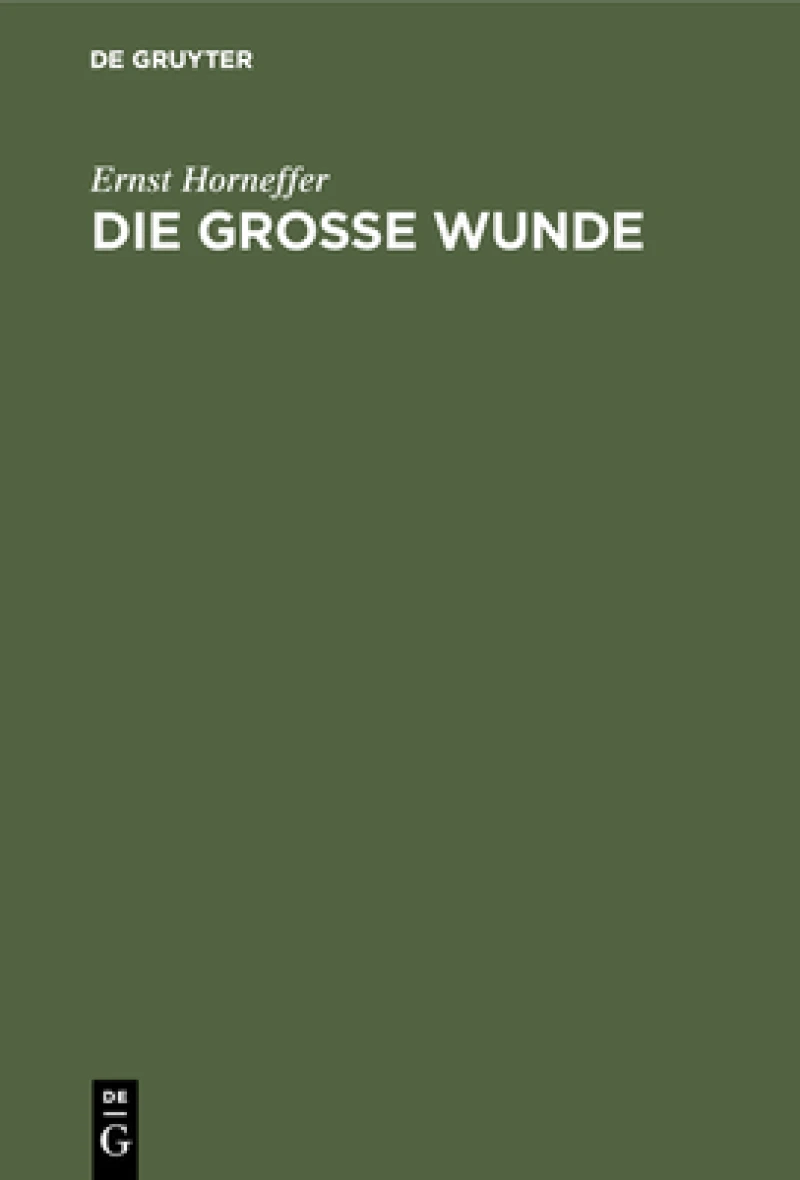 große Wunde