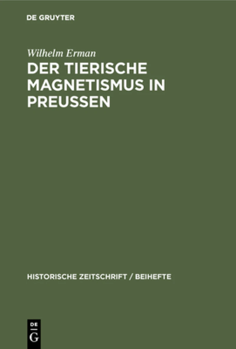 Tierische Magnetismus in Preussen