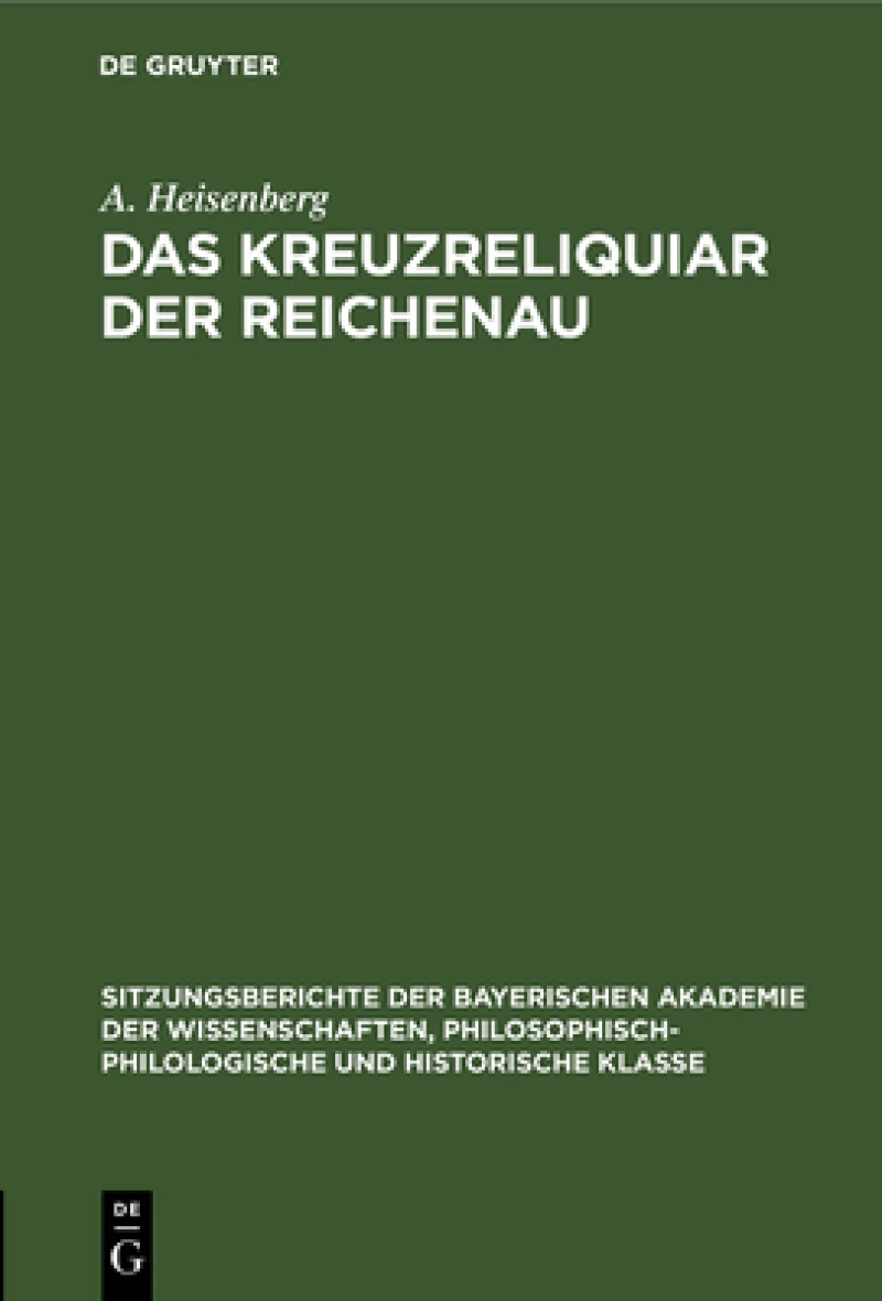 Kreuzreliquiar der Reichenau