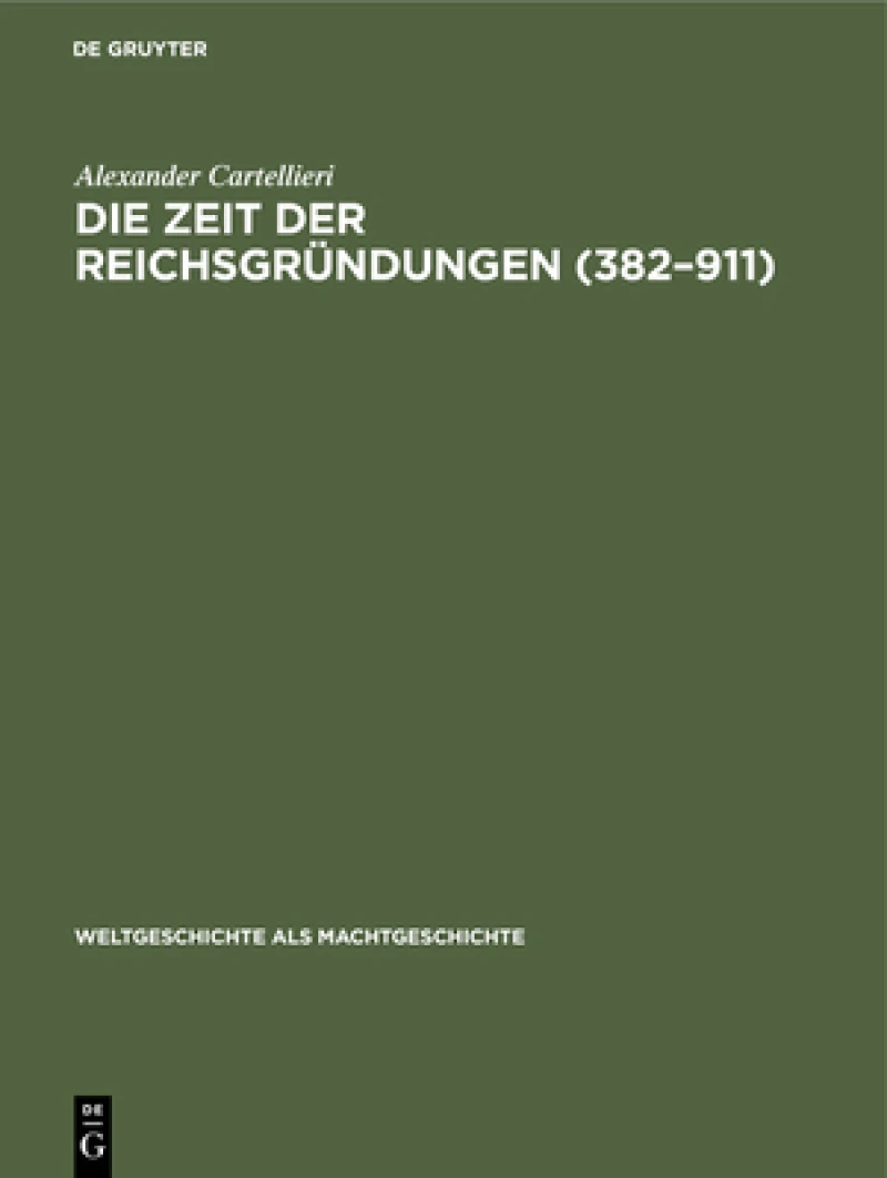 Zeit der Reichsgründungen (382–911)