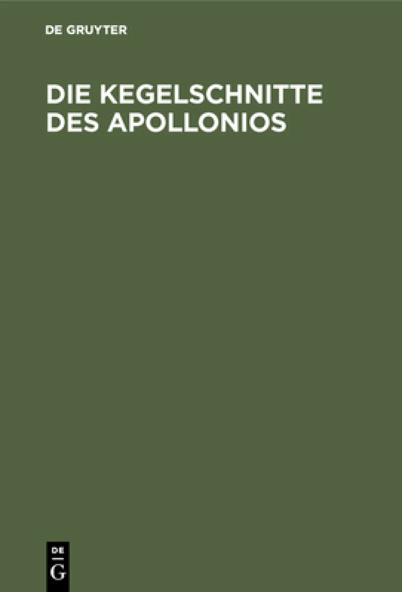 Kegelschnitte des Apollonios