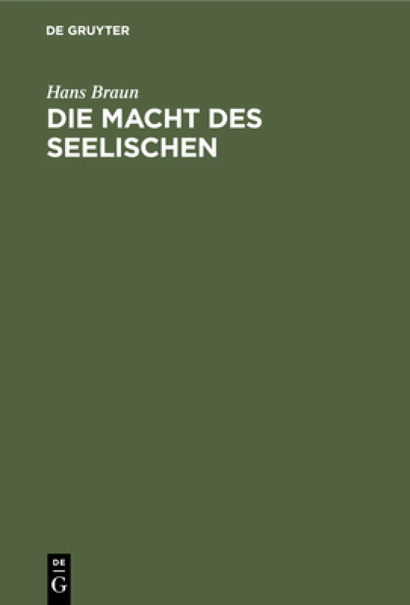 Macht des Seelischen