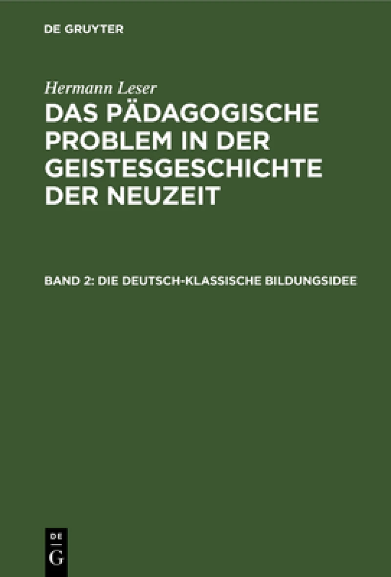 deutsch-klassische Bildungsidee