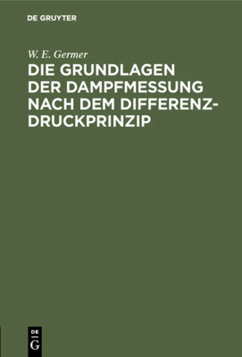 Grundlagen der Dampfmessung nach dem Differenzdruckprinzip