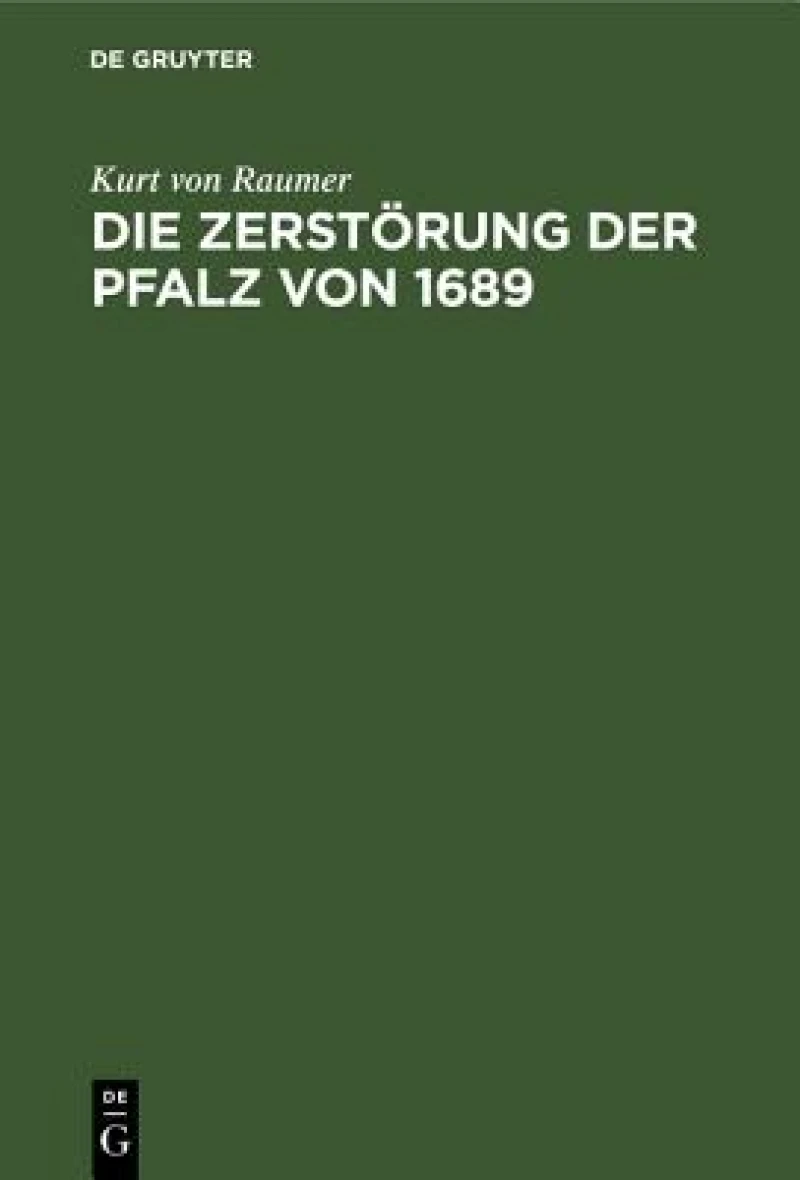 Zerstörung der Pfalz von 1689
