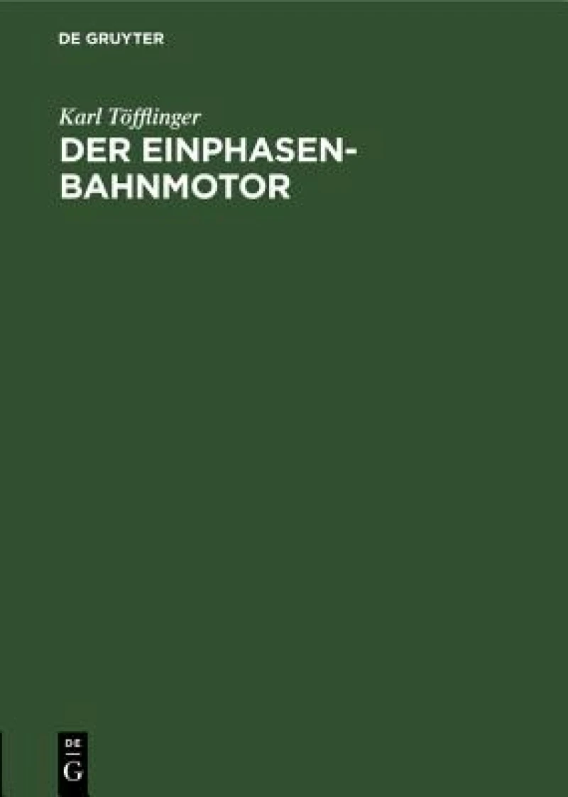 Einphasen-Bahnmotor