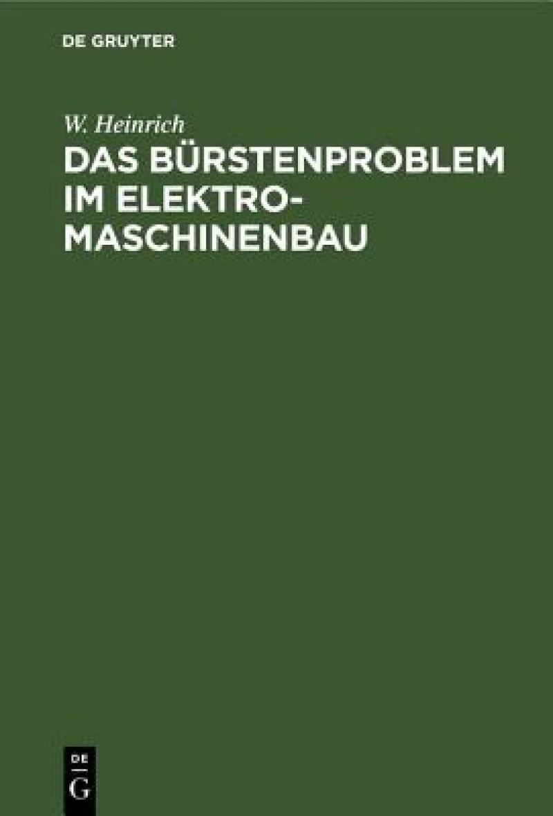 Bürstenproblem im Elektromaschinenbau