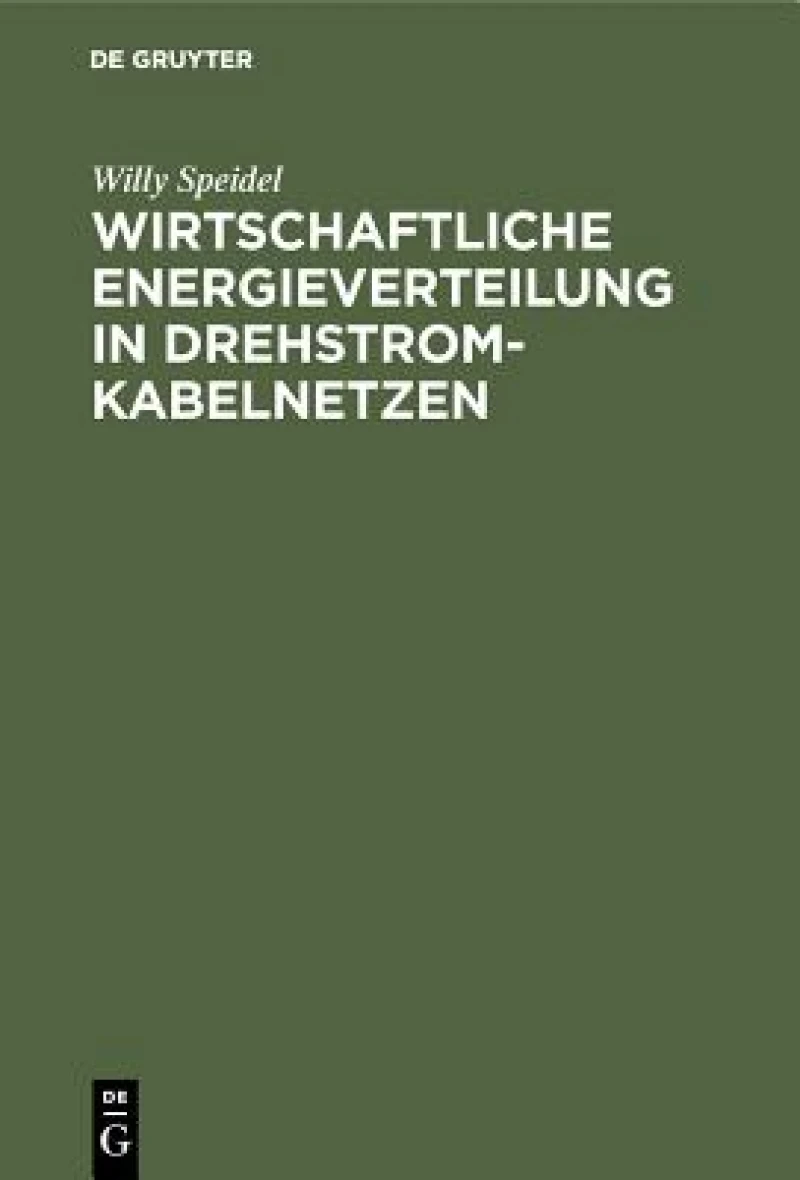 Wirtschaftliche Energieverteilung in Drehstromkabelnetzen