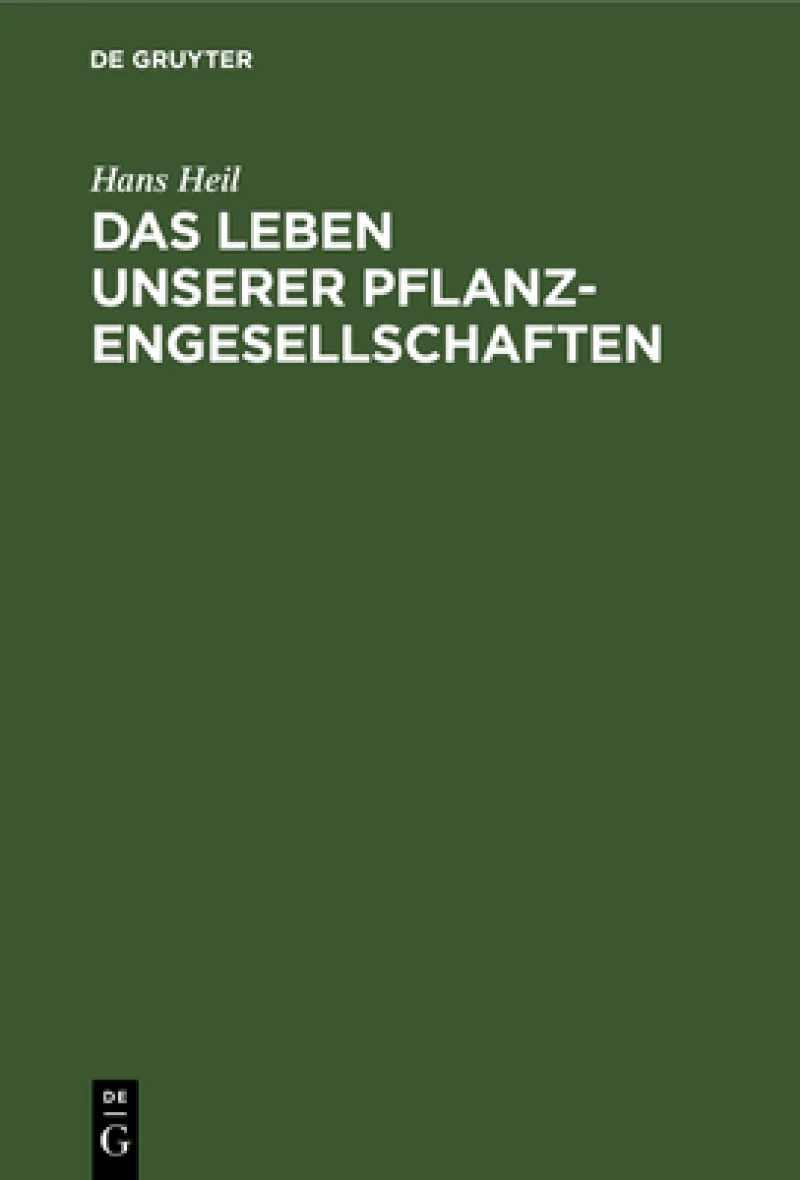 Leben unserer Pflanzengesellschaften