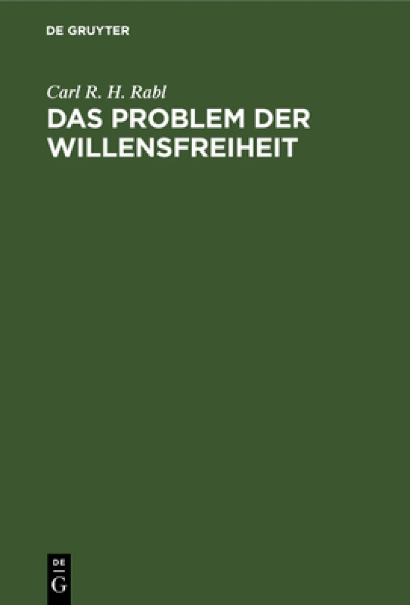 Problem der Willensfreiheit
