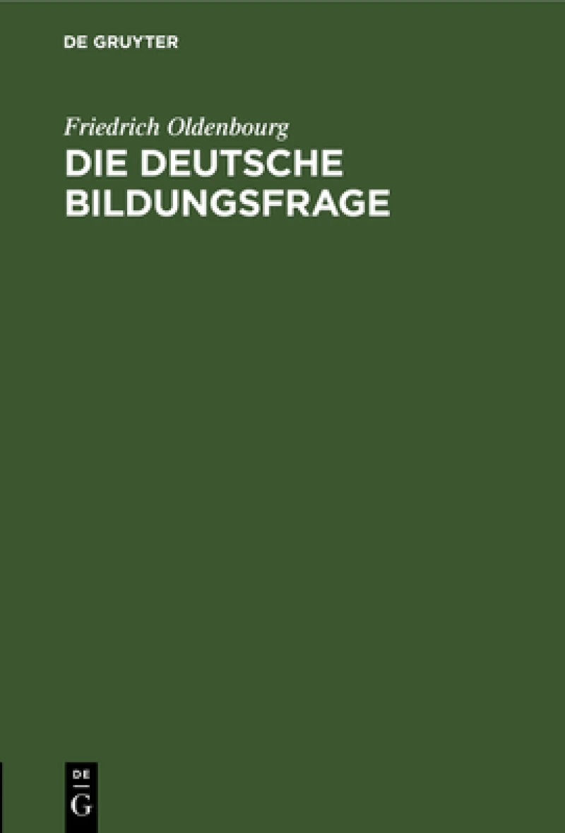 deutsche Bildungsfrage