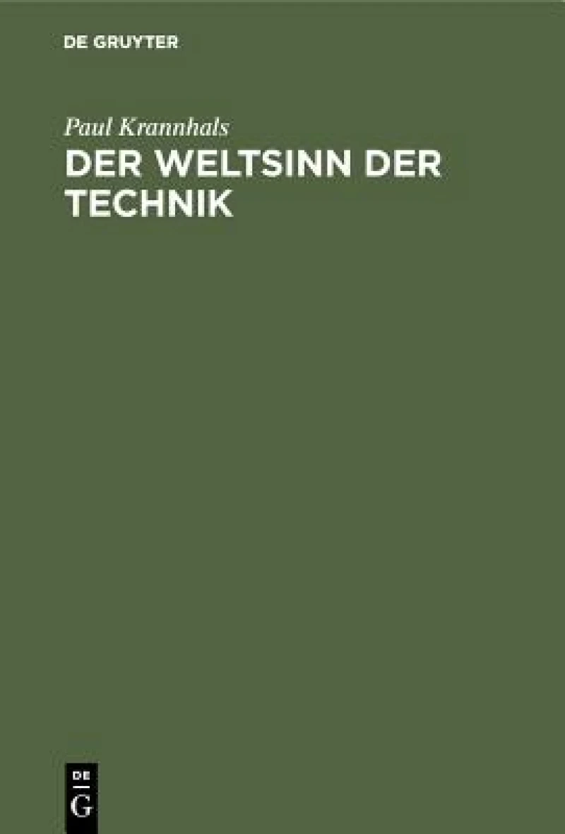 Weltsinn der Technik