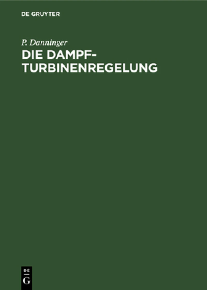 Dampfturbinenregelung