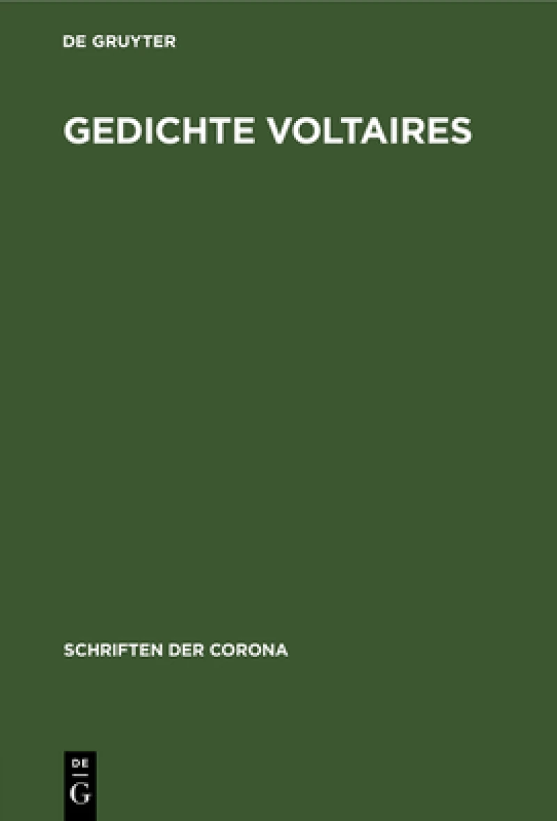 Gedichte Voltaires