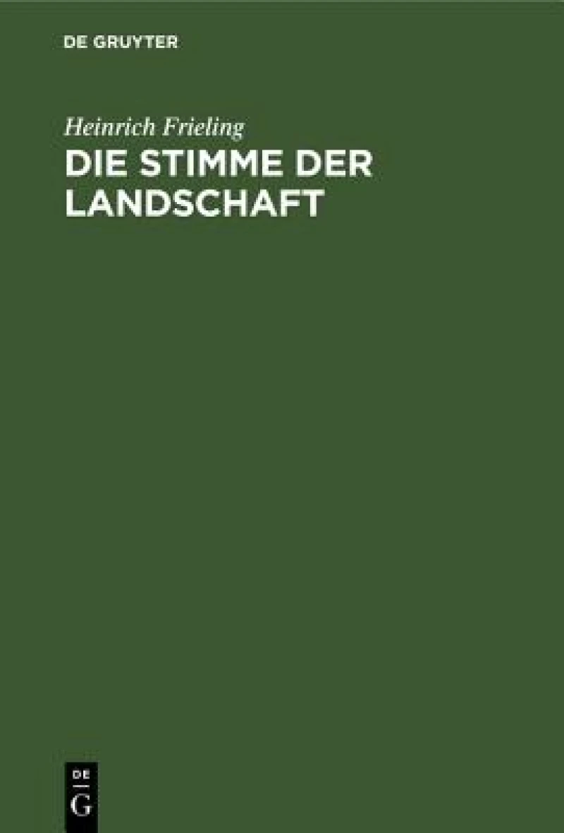 Stimme der Landschaft