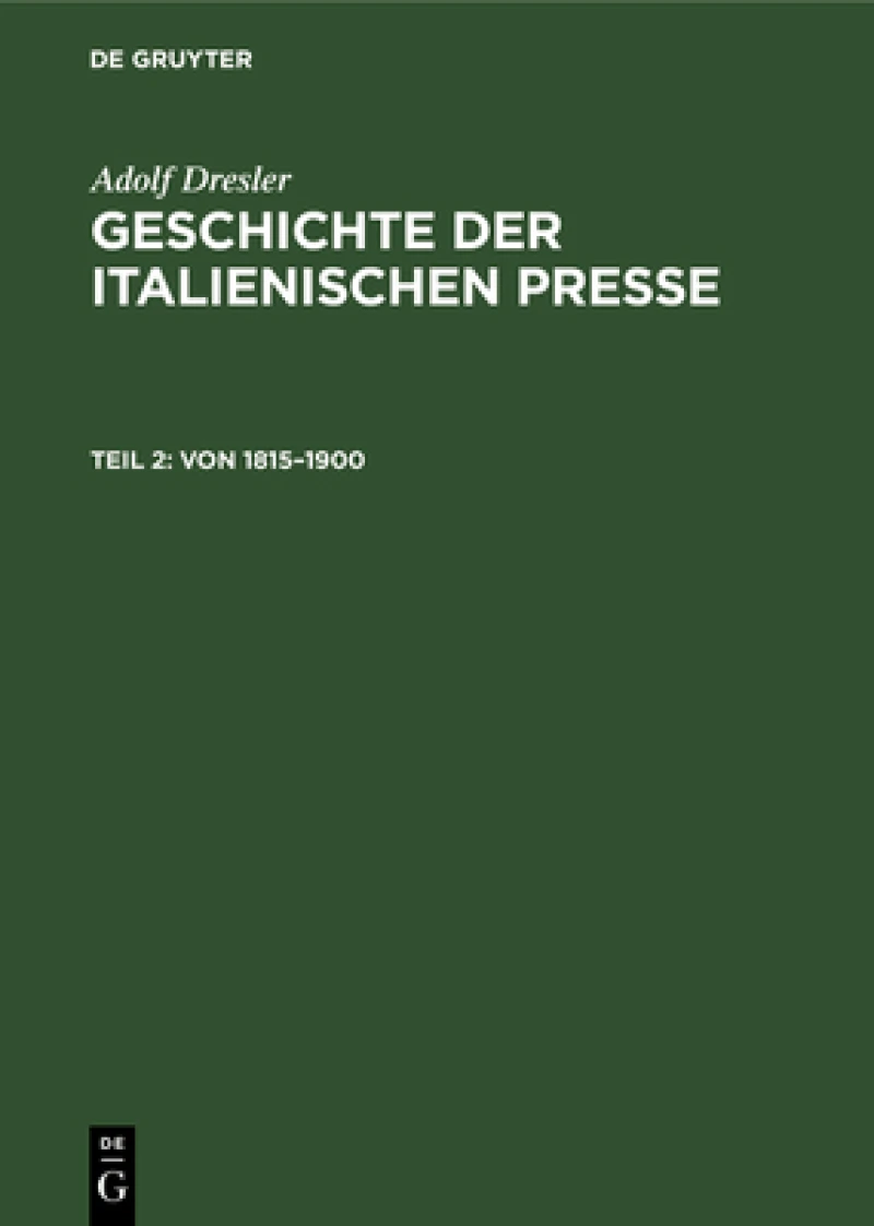 Von 1815–1900