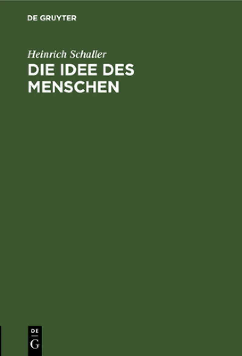 Idee des Menschen