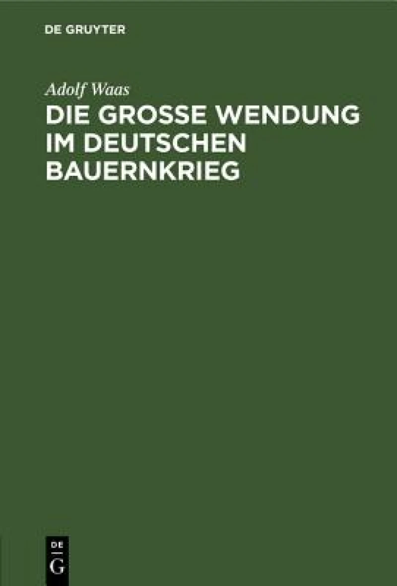 grosse Wendung im deutschen Bauernkrieg