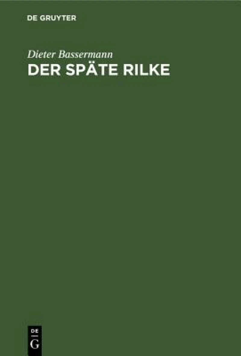 späte Rilke