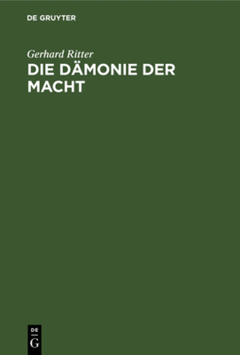 Dämonie der Macht